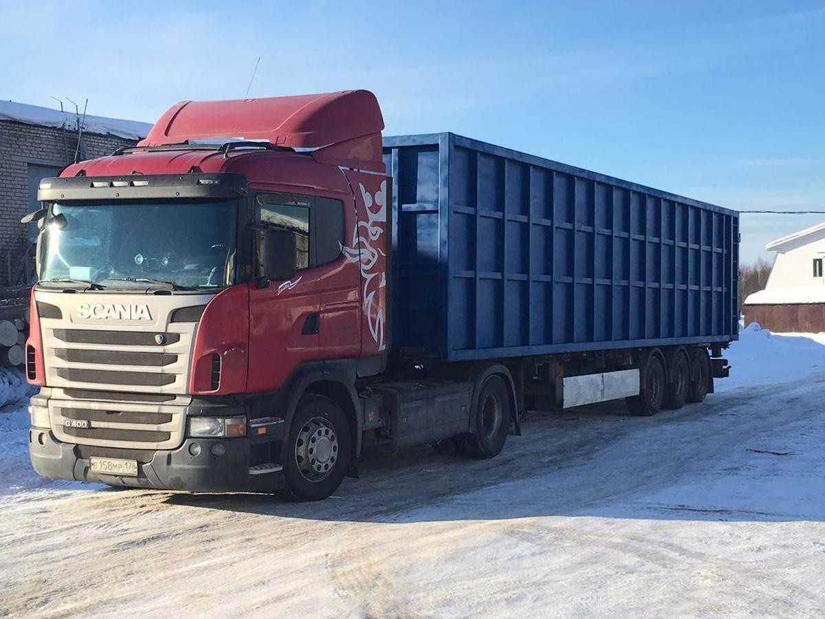 Арендовать металловоз 40 т, Scania в Санкт-Петербурге по цене от 22000  рублей за смену